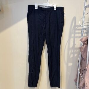 H&M Men's Dark Blue Dress Pants